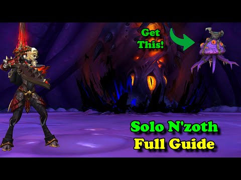 Solo Mythic Nyalotha The Easy Way | Nyalotha Allseer Mount Guide