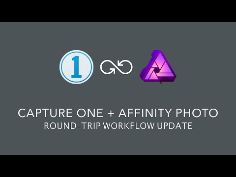 Capture One + Affinity Photo Workflow Update