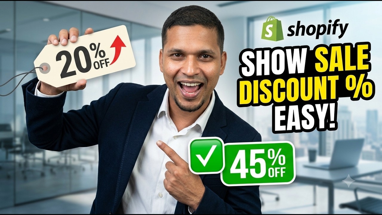 How to Show Discount Percentage Badge on Shopify