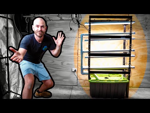 How to Build an Indoor Vertical Hydroponic System for Lettuce