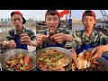 EATING SEAFOOD WITH DAGANG We Eat Octopus Scallops Conch Prawns And Mussels Yummy Seafoodboil