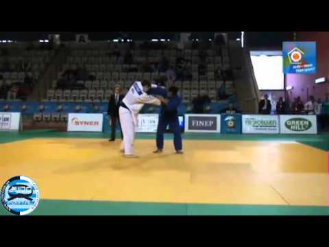 European Judo Open Men Prague 2014 -66kg LEFEVERE Jasper (BEL) - ARDANOV Anzaur (RUS)