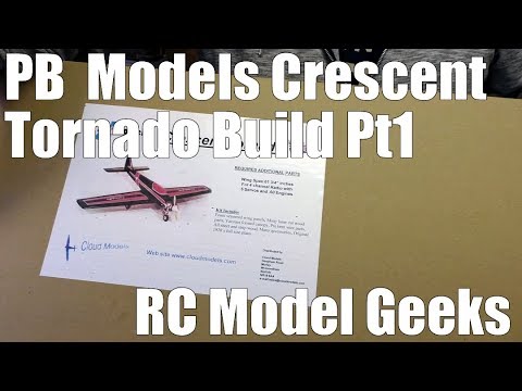 PB Models Crescent Tornado Build Pt1 RC Model Geeks