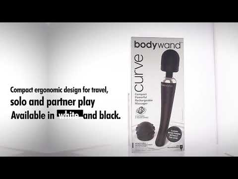 Bodywand ĮKRAUNAMA JUODA KŪNO LAZDELĖ CURVE video