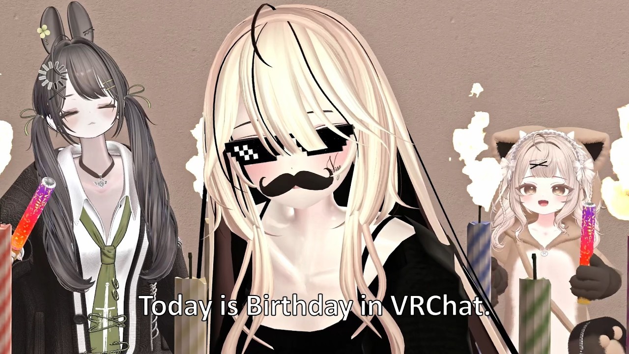 Today is Birthday in VRChat ~2026~