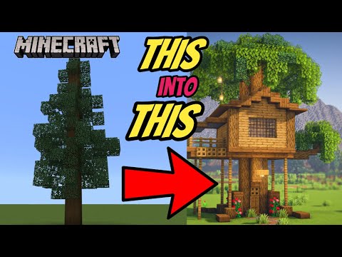 Insane Minecraft Treehouse!