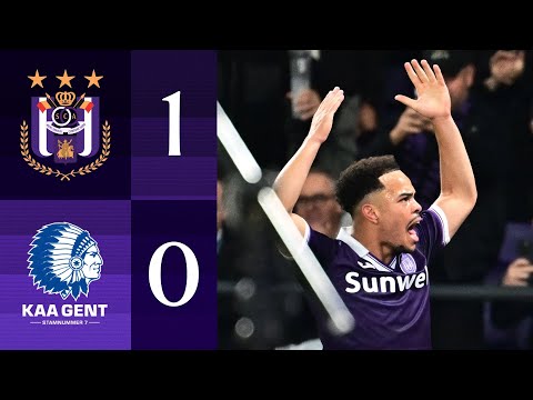(FR) HIGHLIGHTS : RSC Anderlecht - KAA Gent | 2025-2026