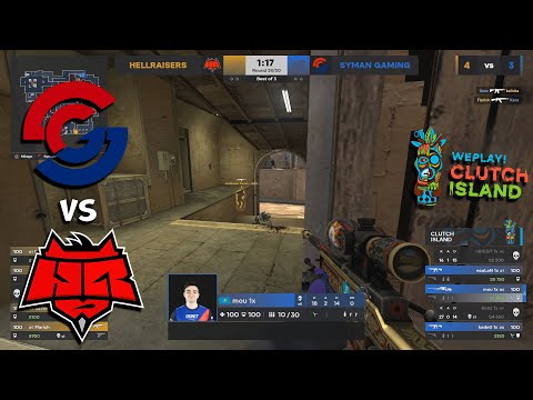 Syman vs. HellRaisers - WePlay! Clutch Island Closed Qualifier - ЛУЧШИЕ МОМЕНТЫ CSGO