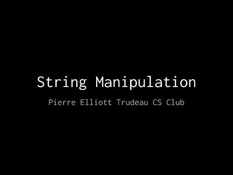 Java Cp Lesson 2 String Manipulation