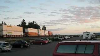 preview picture of video 'A Little Evening Railfanning, Mukilteo, WA'