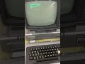 The TRS-80, back when Radio Shack was cool AND contributed positively to society #retrocomputer