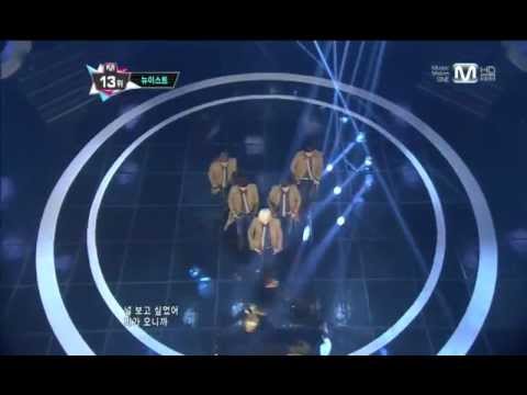 뉴이스트_여보세요 (Hello by NU'EST@Mcountdown 2013.3.7)
