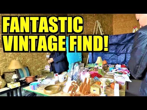 Ep179: LOOKIN GOOD IN MY VINTAGE FASHION FIND! CHECK OUT WHAT I BOUGHT! - GoPro Yard Sale VLOG