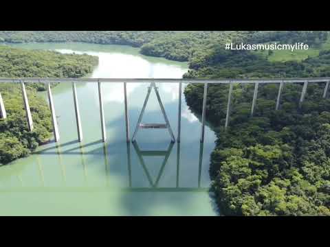 Pontilhão Araguari a  Uberlândia visto do alto #lukasmusicmylife