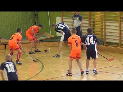 Powiatowe zawody w unihokeju chłopców