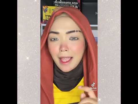 Challenge makeup Ala Minah Rempit