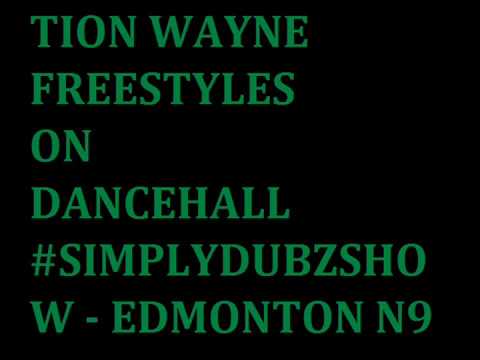 Tion Wayne Freestyles On Dancehall #SimplyDubzShow