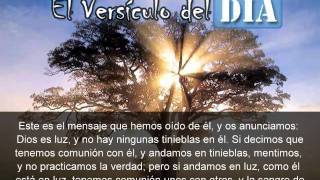 Miniatura del video: El versiculo del dia .com - 1 Juan 1 v5-7