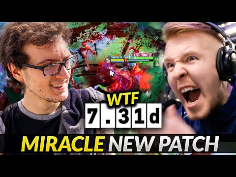 Miracle- first game in 7.31d patch versus Cr1t Marci experiment