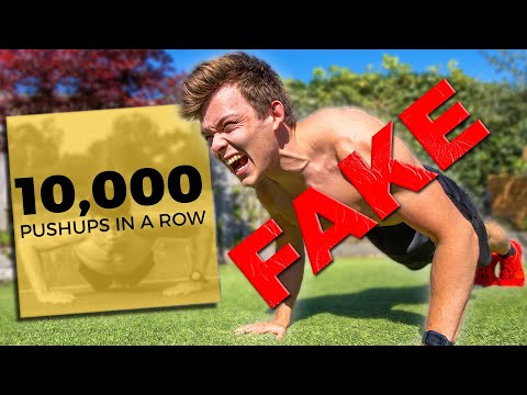 Why The 10,000 Push ups in a Row World Record is (probably) Fake