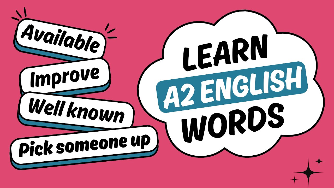 Cambridge KET A2 Vocabulary: Learn These Words! – lesson 1