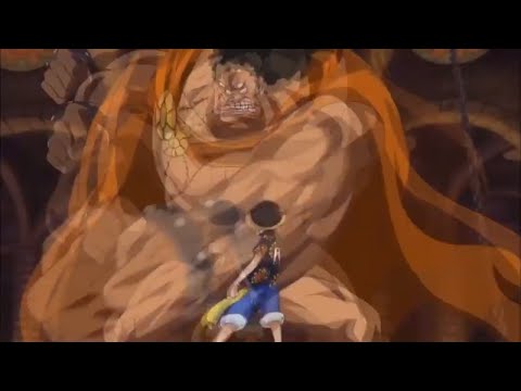 Luffy uses Ultra instinct