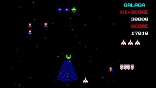 Sharp MZ-1500 Game: Galaga (1985)