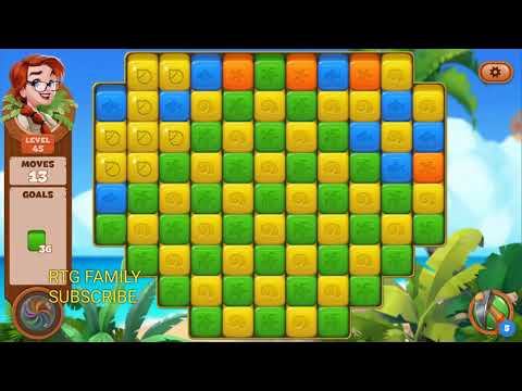 Lost island match 3 blast adventure level 45 MYSTERY ISLAND MYSTERY ISLAND HD 1080P