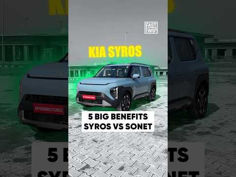 Kia Syros vs Sonet - 5 Big Differences Explained!