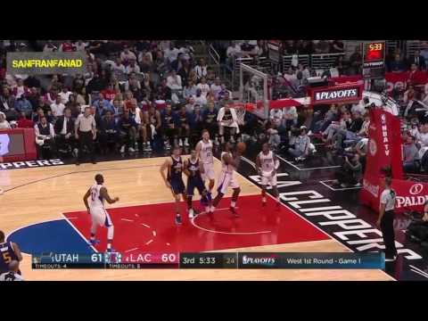 LA Clippers vs Utah Jazz | Game 1 - 2017 NBA Playoffs | Full Highlights HD