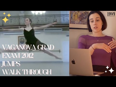Vaganova Walk Through - Jumps - Grad Exam 2012