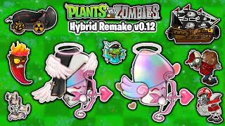Plants vs Zombies Hybrid Remake v0.12 | Challenge: Diamond Card - Cupid Shroom Level 1-6 | Download