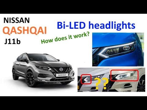 Nissan Qashqai J11b Bi LED headlights