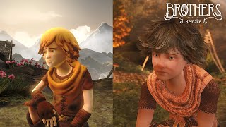Brothers: A Tale of Two Sons Remake | Comparison Trailer