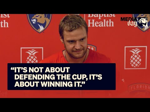 Aleksander Barkov on Cup defense, leadership and more | 2025-26 Media Day