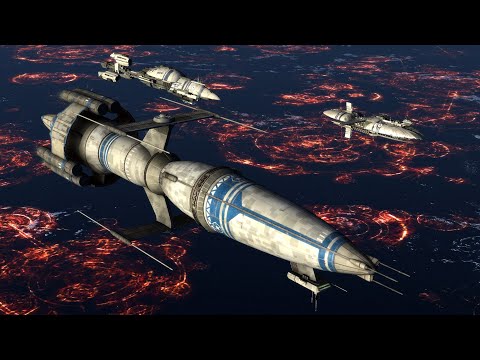 New Separatist Holdouts Ship vs Republic Hardliners - Empire at War Remake NPC Wars