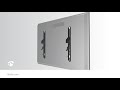 Nedis USB laidas | USB 2.0 | USB-C™ jungtis | USB-C™ jungtis | 480Mbps | Paauksuotas | 1,00 m | apvalus | Pintas / nailonas | sidabras | Pakuotė su tavimi