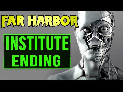 Fallout 4 Far Harbor: Ending - Institute Reclaims Synths of Acadia (Full Walkthrough Lore)