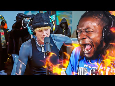 MGK IS OUT RAPPING A LOT OF RAPPERS! - Lunch Break Freestyle (Lyrical Lemonade Exclusive) REACTION