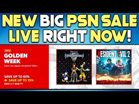 NEW BIG PSN STORE SALE LIVE RIGHT NOW - AWESOME PS4 GAME DEALS!