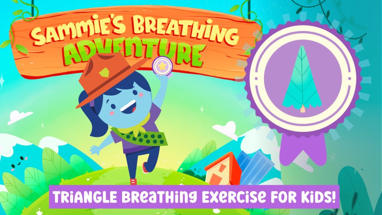 Triangle Breathing Exercise for Kids | Hopscotch Play