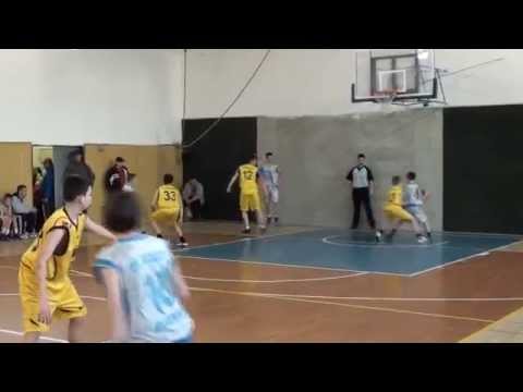 VELIKONOČNÍ TURNAJ OSTRAVA 2015 (2.4.2015) U13 BK Snakes Ostrava - BB Basket Mladenovac (SRB) 33:44