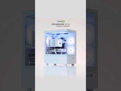 작고 귀여운 화이트 게이밍 미니 PC 🖥️✨ #미니PC #게이밍PC #화이트케이스 #컴퓨터조립 #게이밍셋업 #RTX4060 #컴이지 #비바리움미니 #비바리움