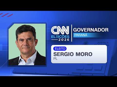 Sergio Moro é eleito governador do Paraná | CNN ELEIÇÕES