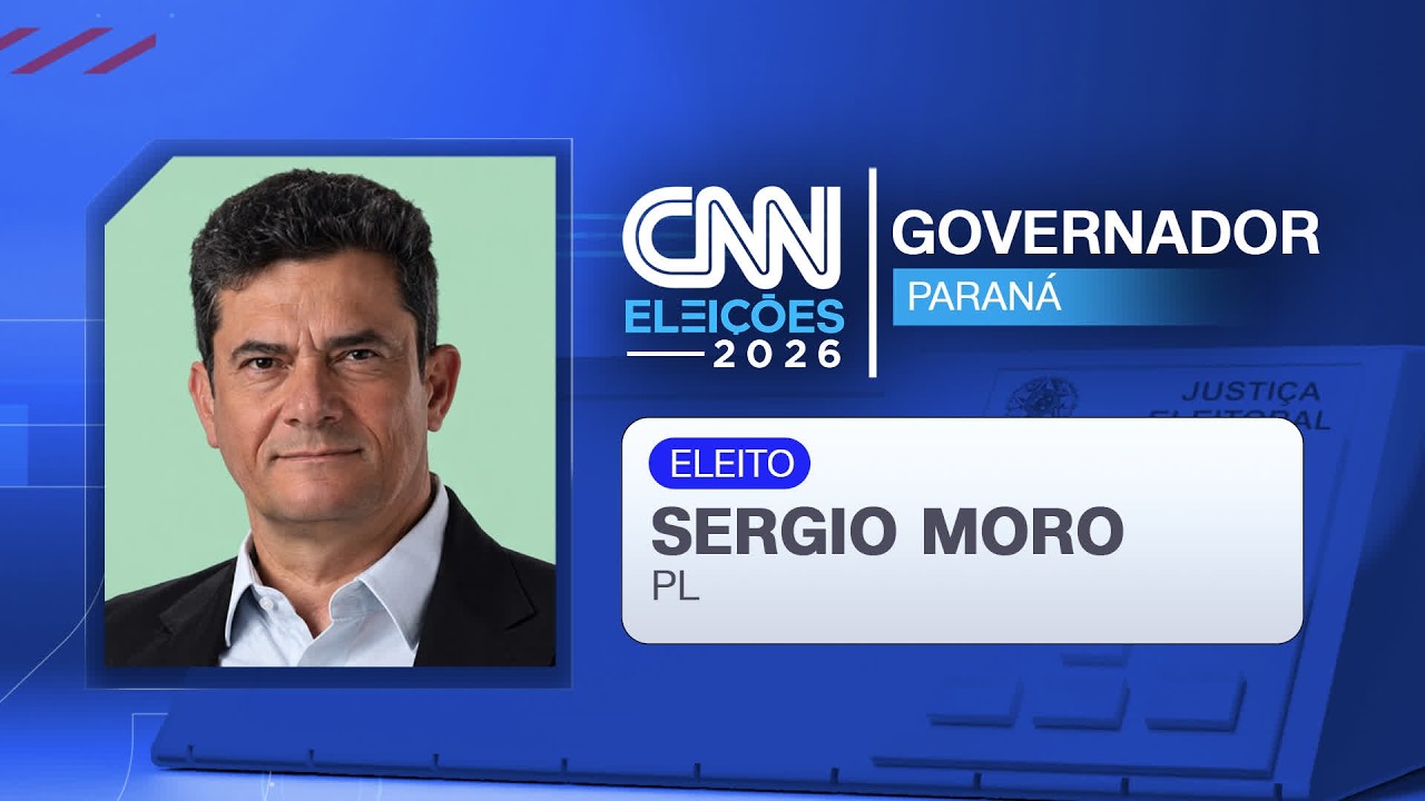 Sergio Moro é eleito governador do Paraná | CNN ELEIÇÕES