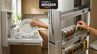 47 Amazon Smart Kitchen Space Saving Ideas That Make Small Kitchens Look Bigger