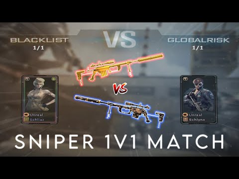 CheyTac M200-Ultimate Gold vs M200 CheyTac-Peony - 1v1 Sniper Match | CrossFire