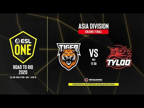 ESL ONE | Road to Rio | TIGER vs TYLOO | GRAND FINAL BO3 | MN