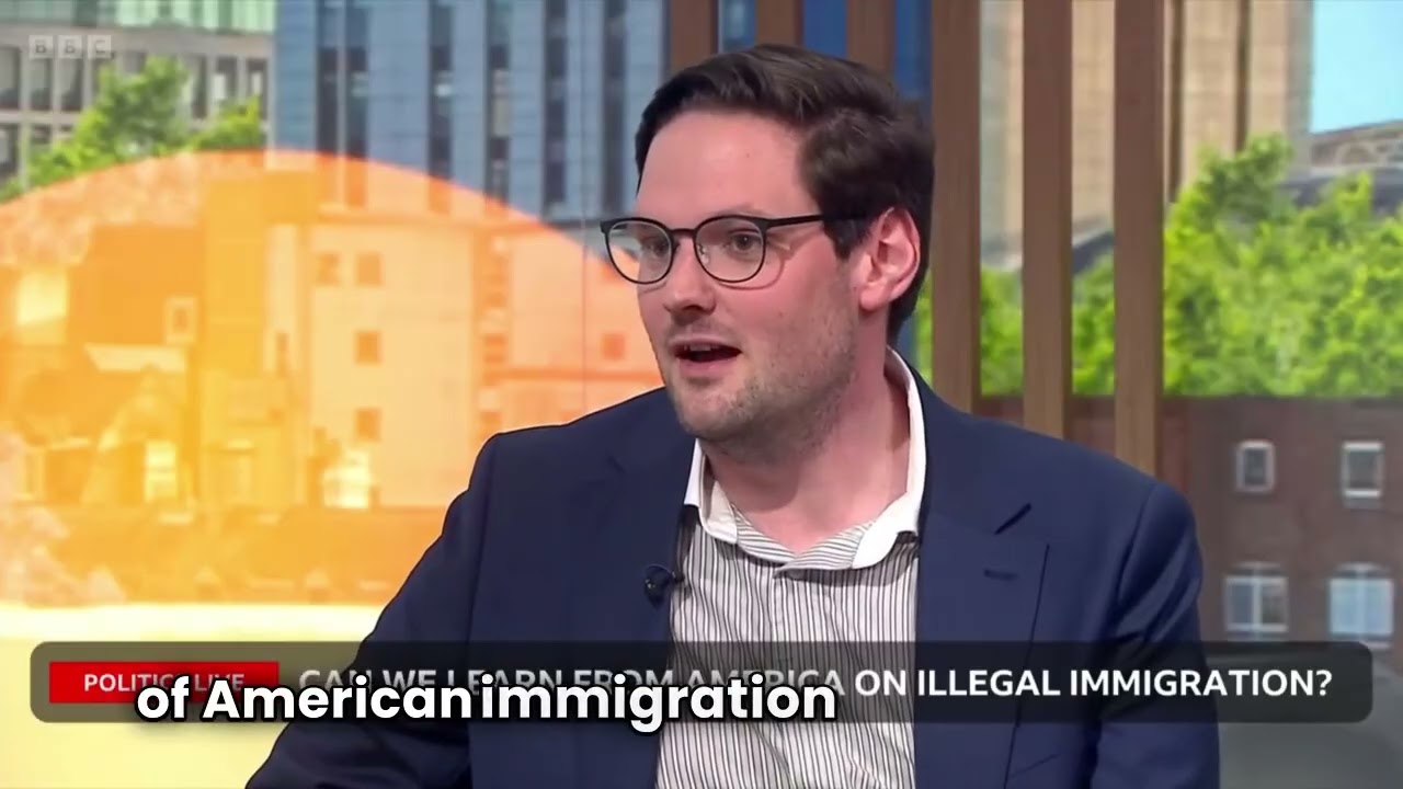 Harry Quilter-Pinner on BBC Politics Live discussing immigration
