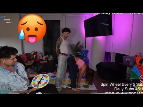 Braeden and lanah play twister… (gets freaky)